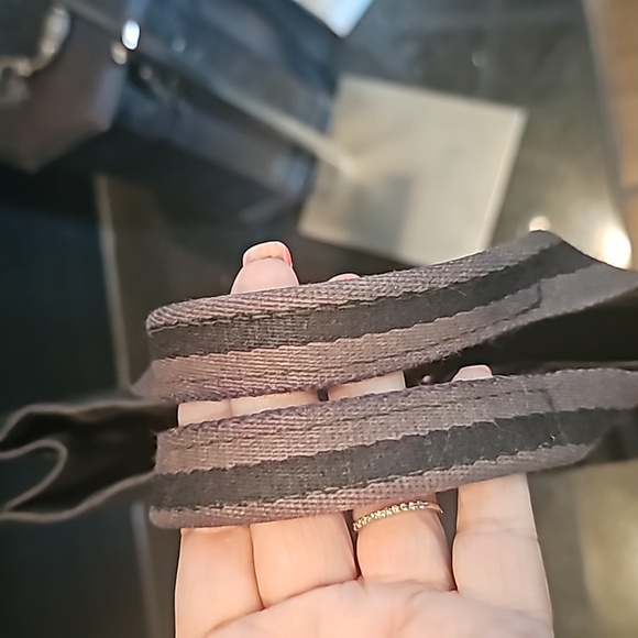 Hermès  Black Canvas Tote - Picture 6 of 12